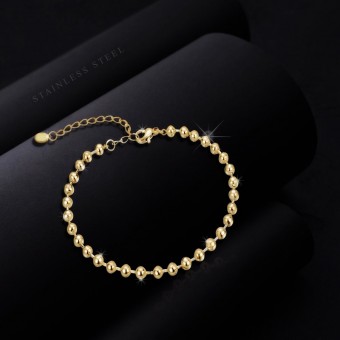 Unblemished Pearls Gold Plated Bracelet