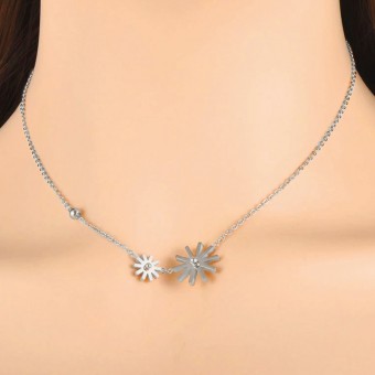 Exceptional Charming Crafts Silver Plated Necklace