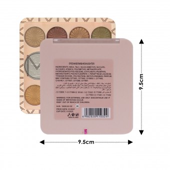 Eyeshadow and Highlighter Make-up (11 colors in one palette)