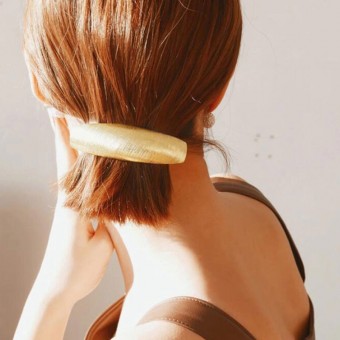 Fashion Metal Hair Grip Clamp Elegant Clip Barrette